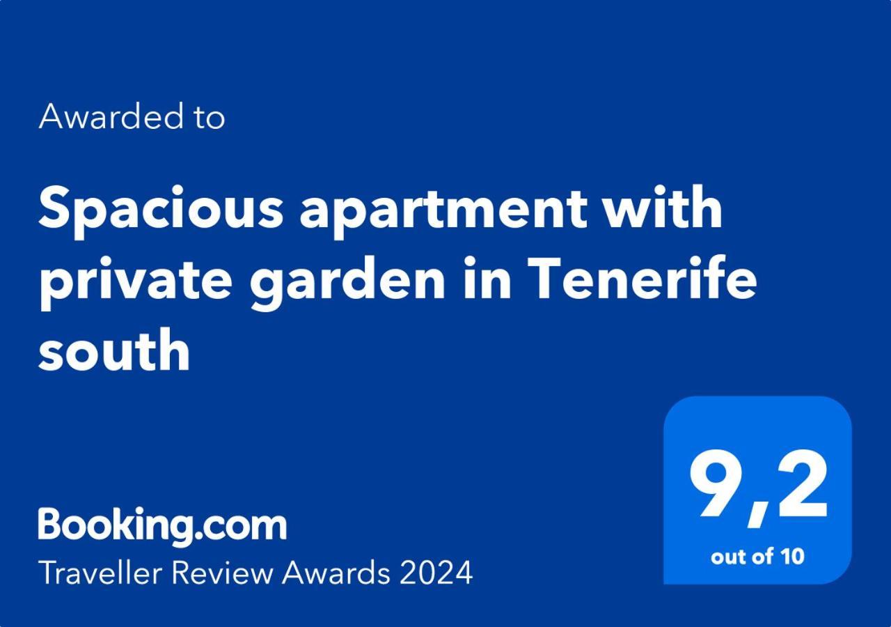 Spacious Apartment With Private Garden In Tenerife South San Miguel de Abona Exterior photo